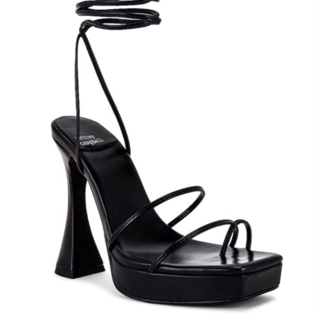 New Jeffrey Campbell Leather platform  sandals